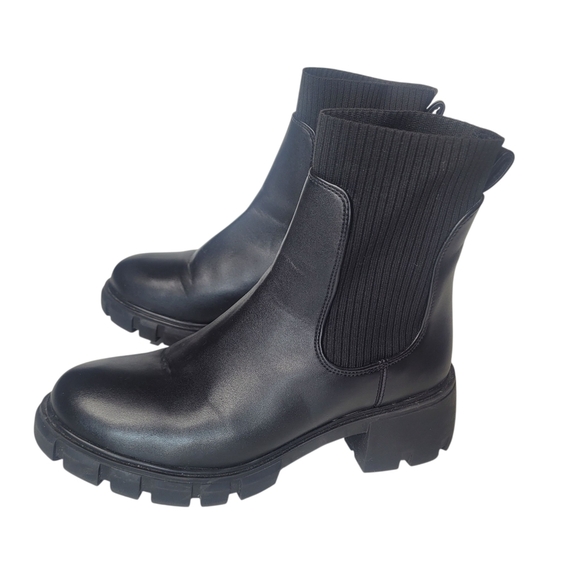 Steve Madden Hayle Chunky Chelsea Boot Size 8 - Picture 1 of 6